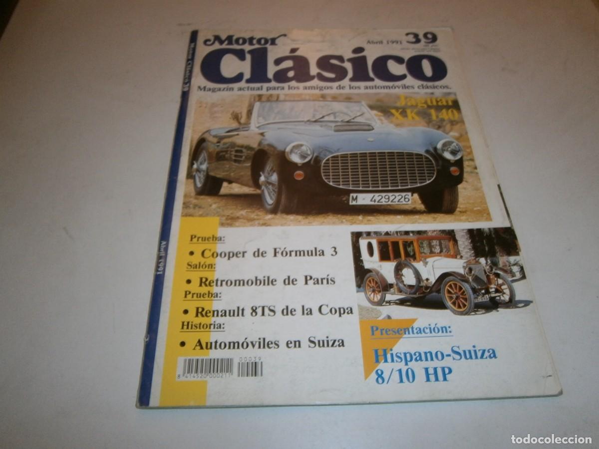 Auto: REVISTA MOTOR CLASICO NUMERO 39