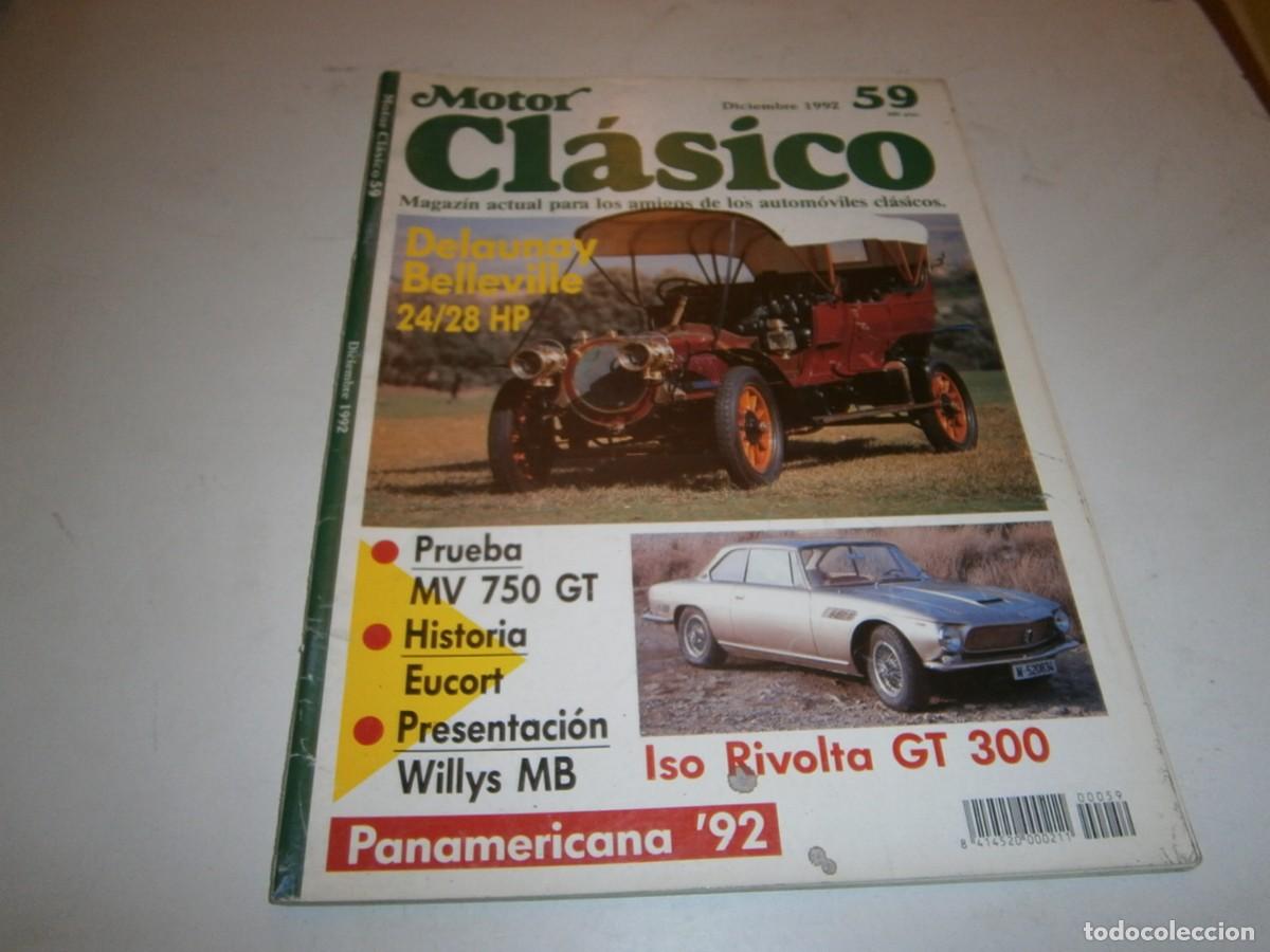 Auto: REVISTA MOTOR CLASICO NUMERO 59