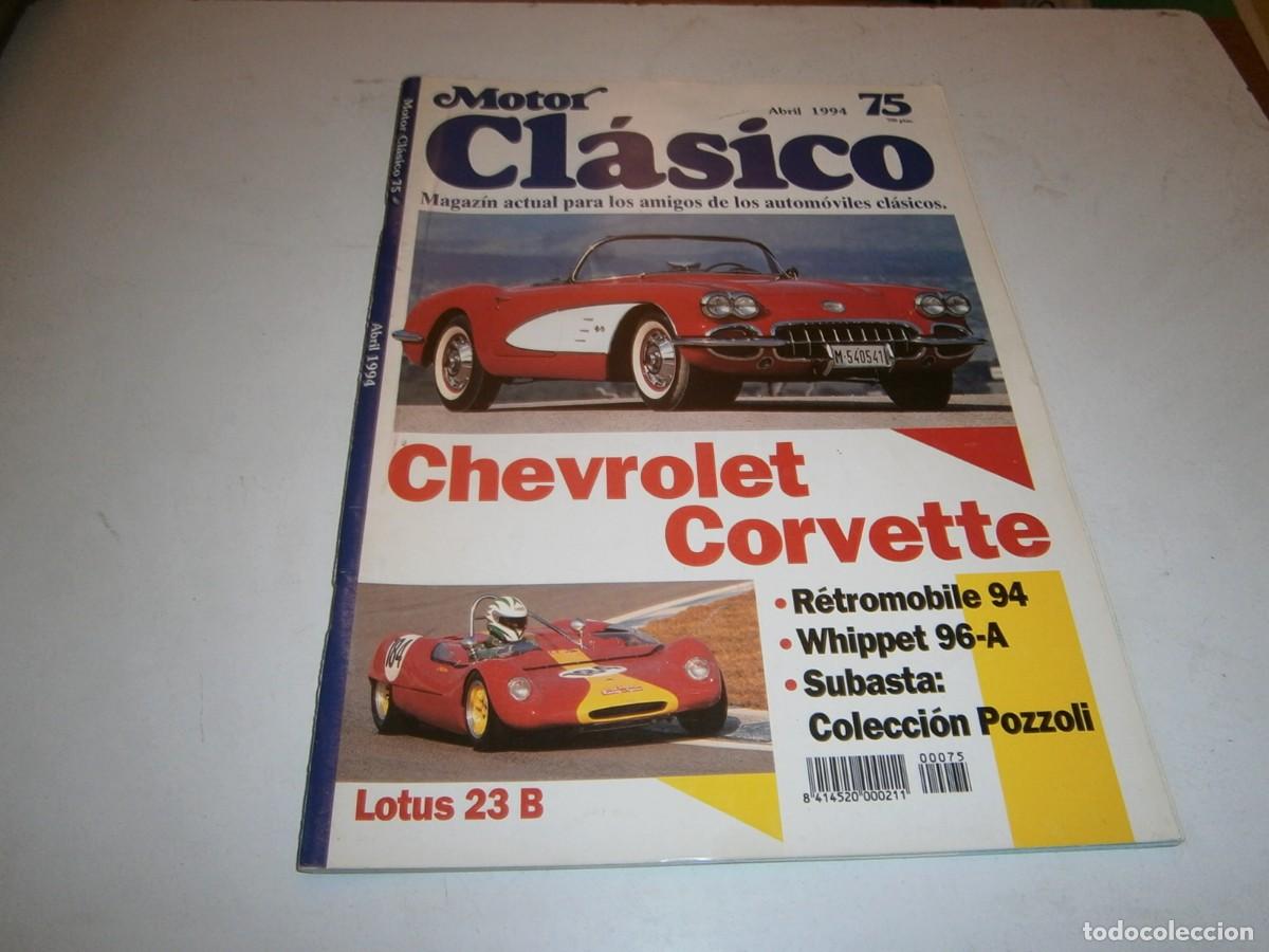 Auto: REVISTA MOTOR CLASICO NUMERO 75