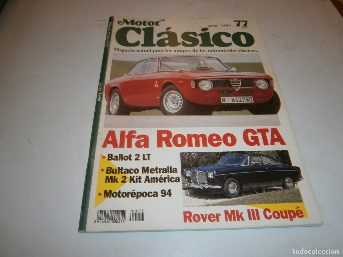 Auto: REVISTA MOTOR CLASICO NUMERO 77