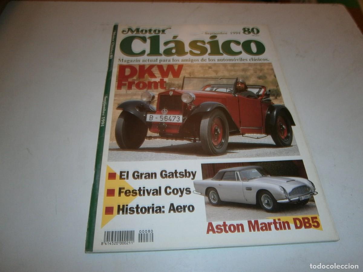 Auto: REVISTA MOTOR CLASICO NUMERO 80