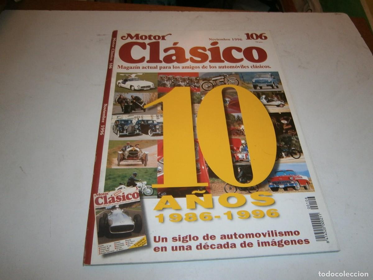 Auto: REVISTA MOTOR CLASICO NUMERO 106