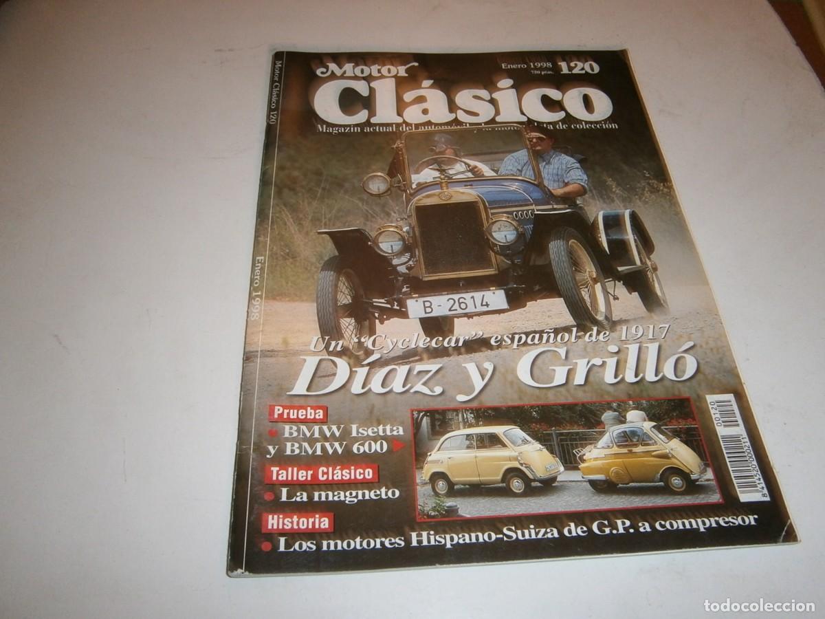 Auto: REVISTA MOTOR CLASICO NUMERO 120