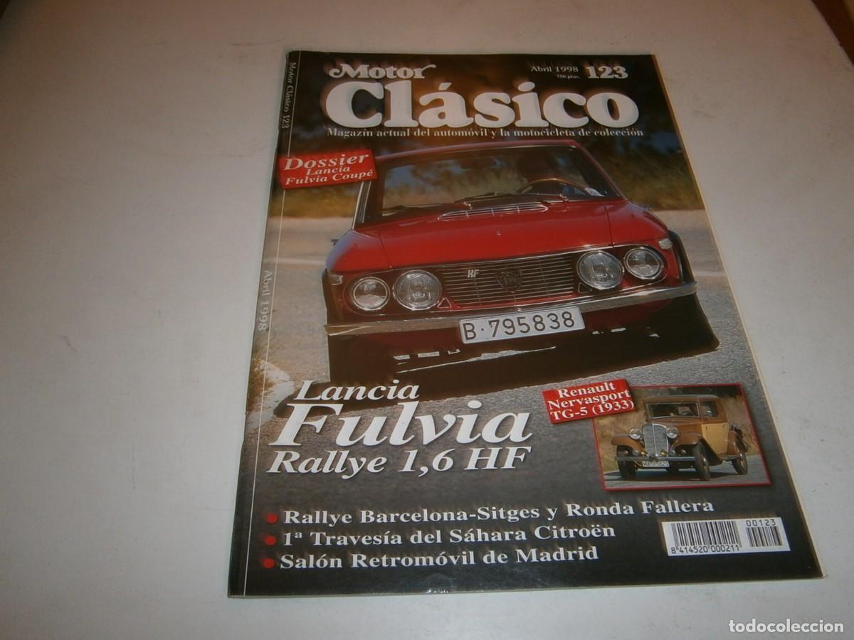 Auto: REVISTA MOTOR CLASICO NUMERO 123