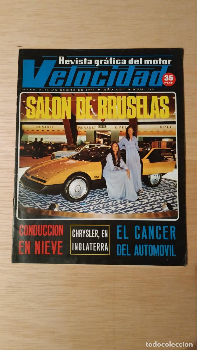 Coches: REVISTA VELOCIDAD A&Ntilde;O 1976 (VER DESCRIPCION)