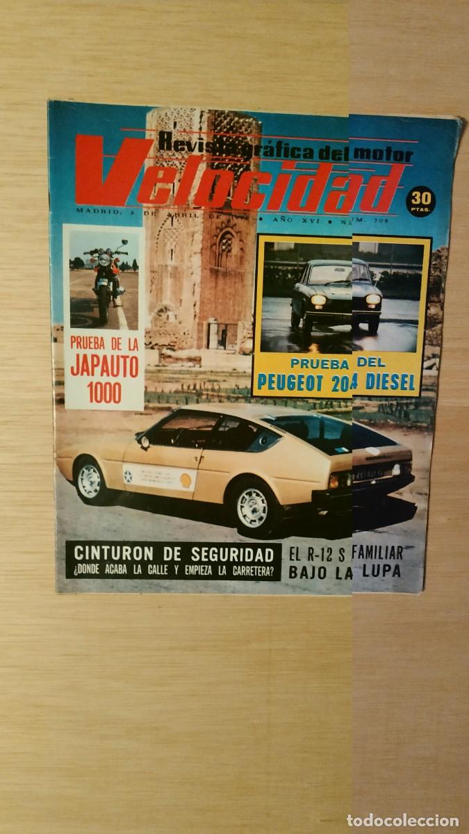 Coches: REVISTA VELOCIDAD A&Ntilde;O 1976 (VER DESCRIPCION)