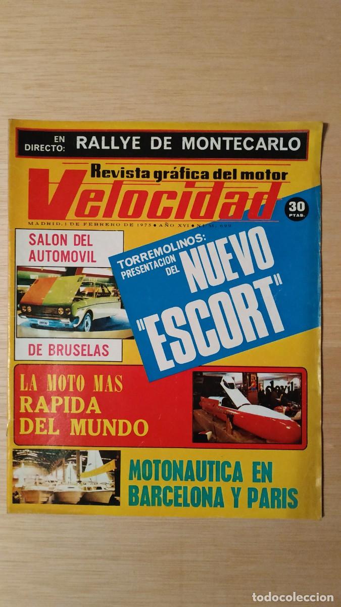 Coches: REVISTA VELOCIDAD A&Ntilde;O 1975 (VER DESCRIPCION)
