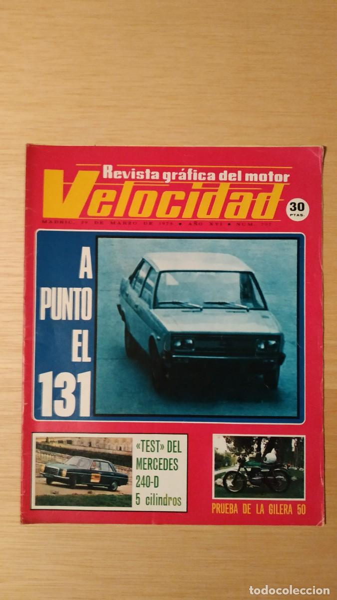 Coches: REVISTA VELOCIDAD A&Ntilde;O 1975 (VER DESCRIPCION)