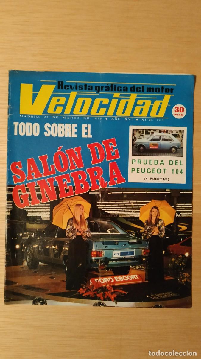 Coches: REVISTA VELOCIDAD A&Ntilde;O 1975 (VER DESCRIPCION)