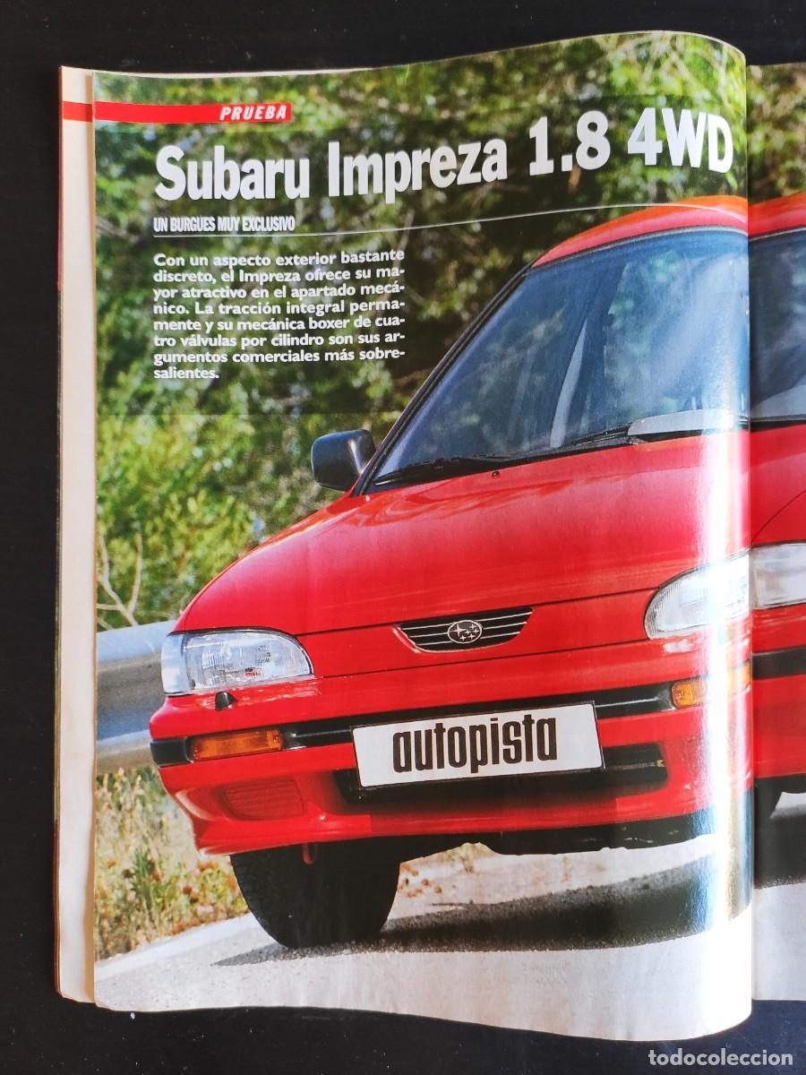 autopista. nº 1.782. año 1993. prueba: subaru i - Acheter Magazines anciens  de voitures sur todocoleccion