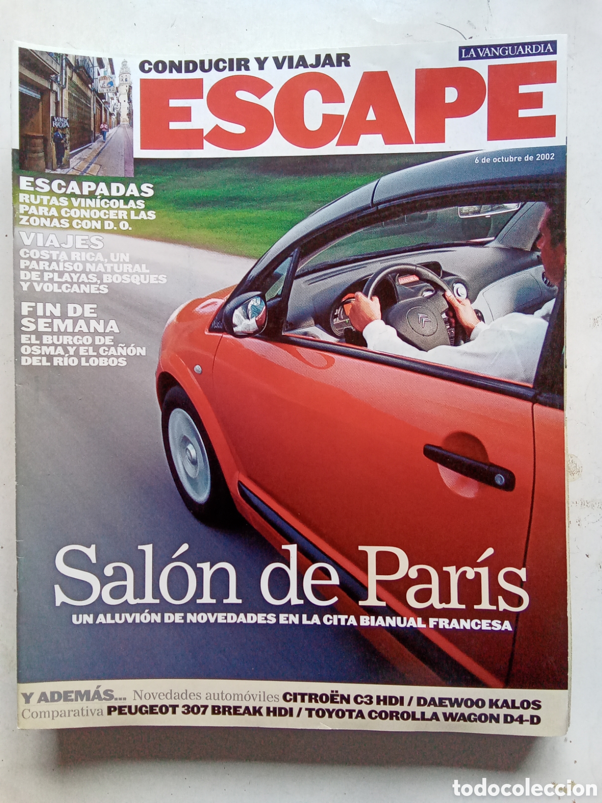 Coches: REVISTA ESCAPE. LA VANGUARDIA 2002 - Foto 5