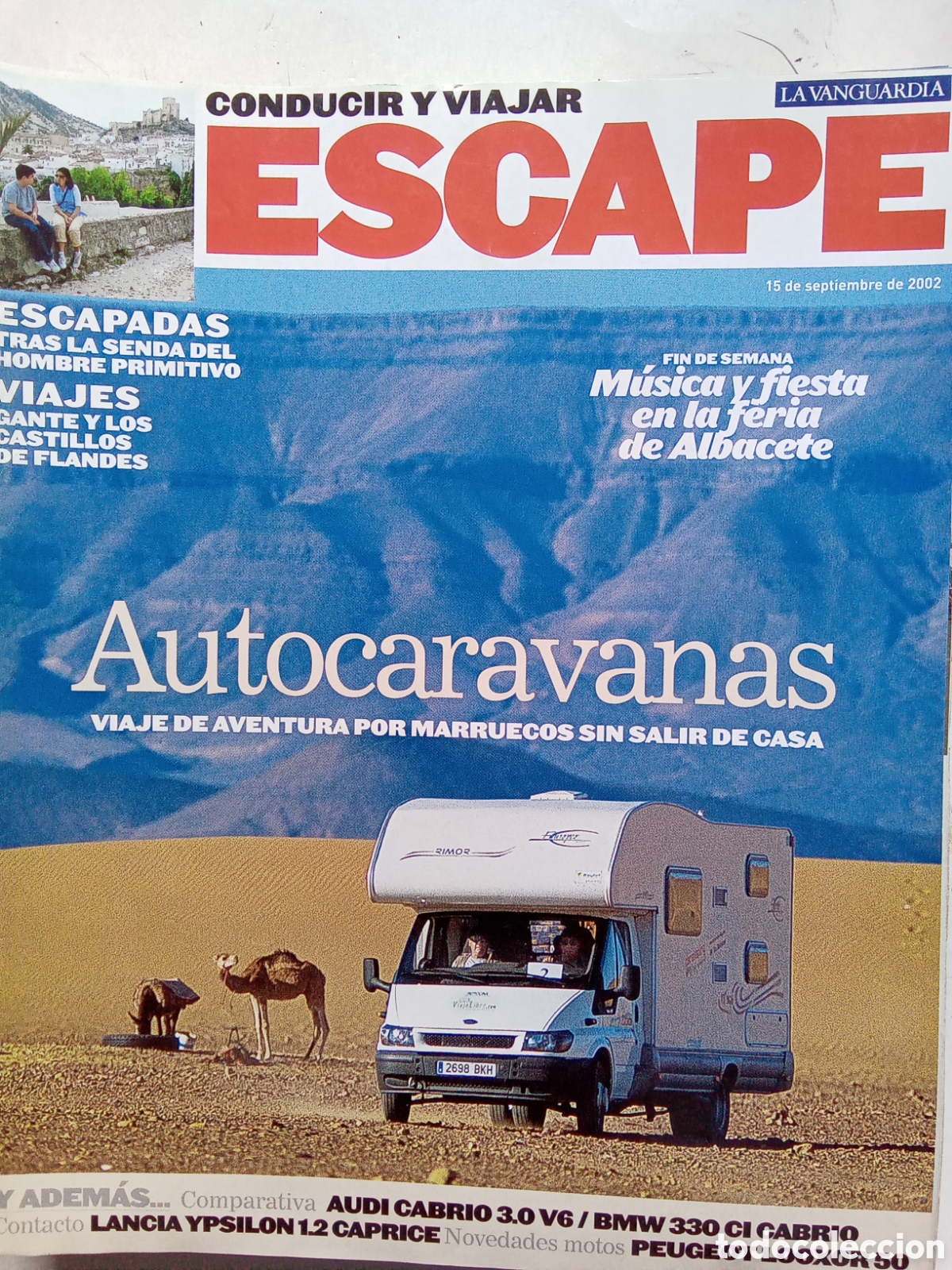 Coches: REVISTA ESCAPE. LA VANGUARDIA 2002 - Foto 7