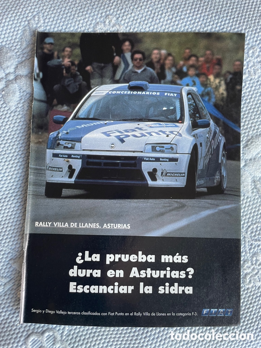 Coches: Hoja publicidad Fiat Punto