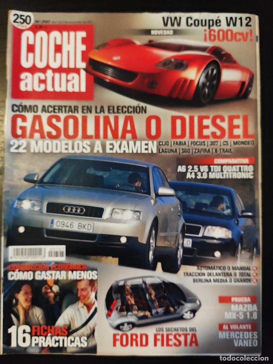 Autos: COCHE ACTUAL. N&ordm; 707. A&Ntilde;O 2001. PRUEBA: MAZDA MX-5 1.8 16V SPORT. VOLKSWAGEN COUP&Eacute; W12. R&Iacute;A D.. LEER