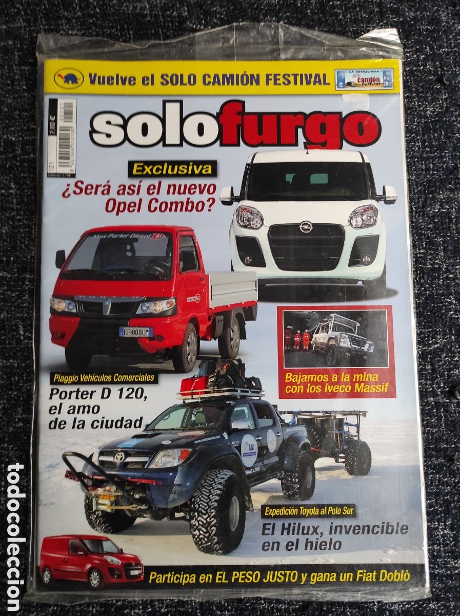 Autos: SOLO FURGO N&ordm; 121 OPEL COMBO, IVECO MASSIF, - NUEVA PRECINTADA