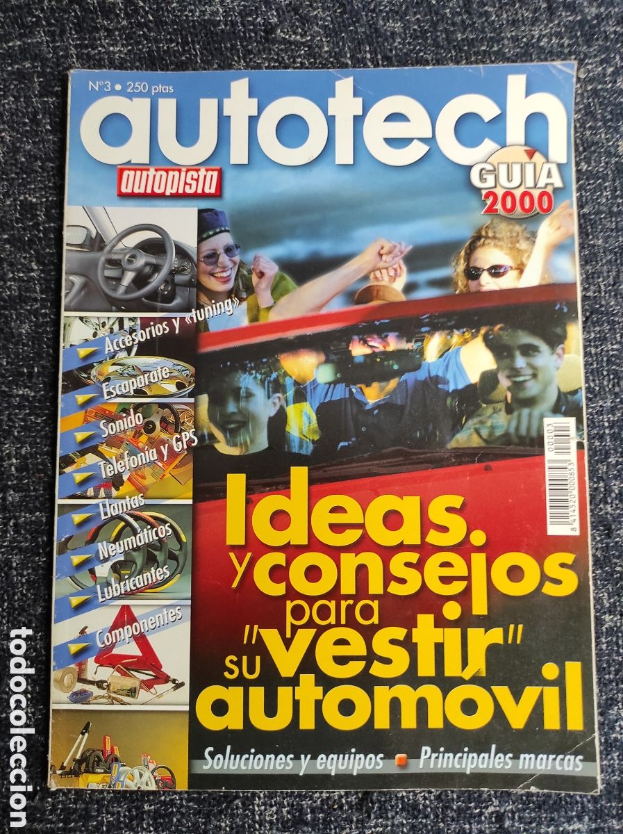 Coches: CATALOGO AUTOTECH AUTOPISTA N&ordm; 3 GU&Iacute;A 2000 - IDEAS Y CONSEJOS PARA VESTIR SU AUTOMOVIL