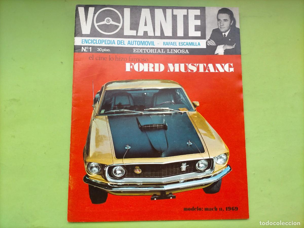 Coches: PRUEBA SEAT 850 SPORT (6 PAGINAS)- REVISTA VOLANTE - POSTER FORD MUSTANG MACH 2