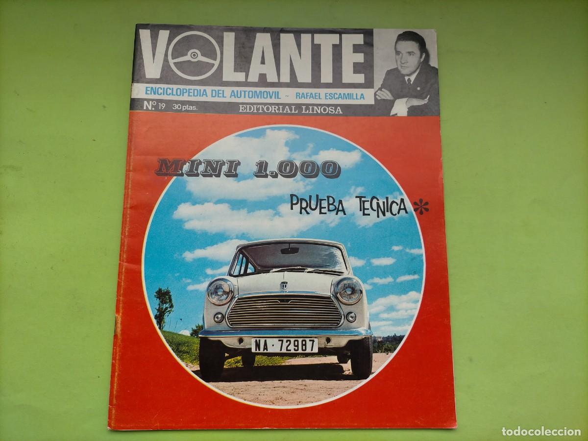 Coches: REVISTA VOLANTE N&ordm; 19 PRUEBA TECNICA MINI 1000 (6 PAGINAS) CON POSTER CENTRAL - HISTORIA FERRARI