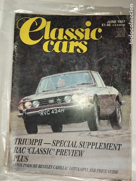 Auto: REVISTA CLASSIC CARS AMERICANA USA A&Ntilde;O 87