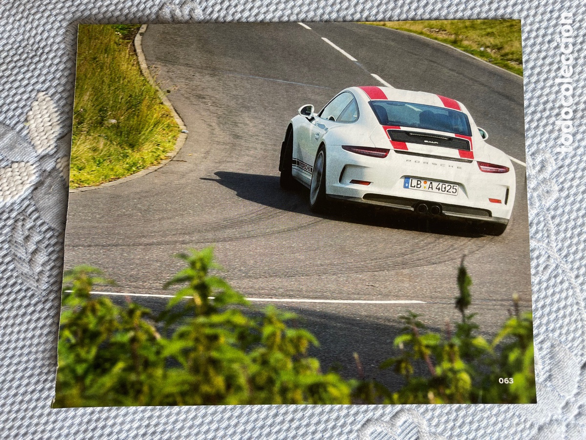 Coches: Porsche 911 R / Hoja de publicidad