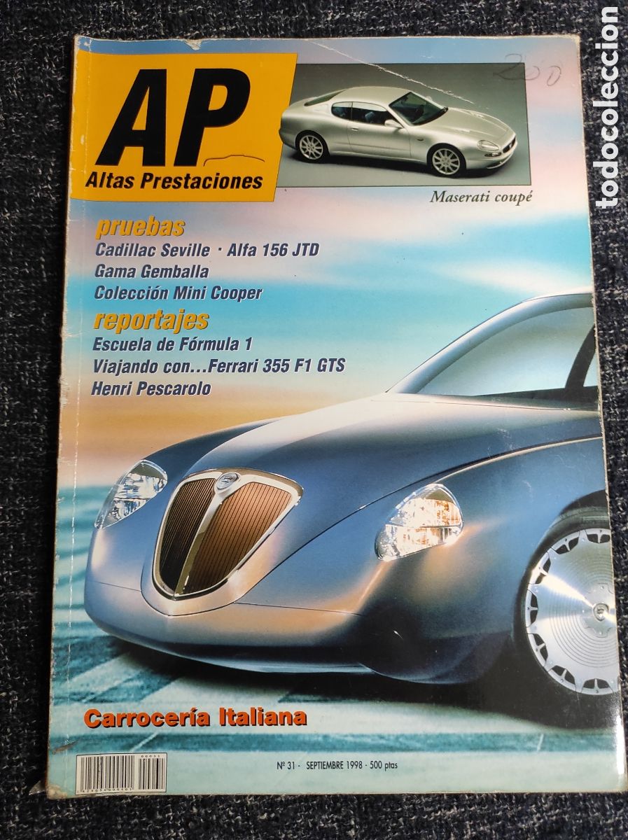 Coches: ALTAS PRESTACIONES N&deg; 31 - CADILLAC SEVILLE , ALFA 156 JTD , MASERATI COUPE
