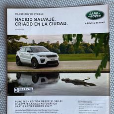 range rover evoque / hoja de publicidad - Compra venta en todocoleccion