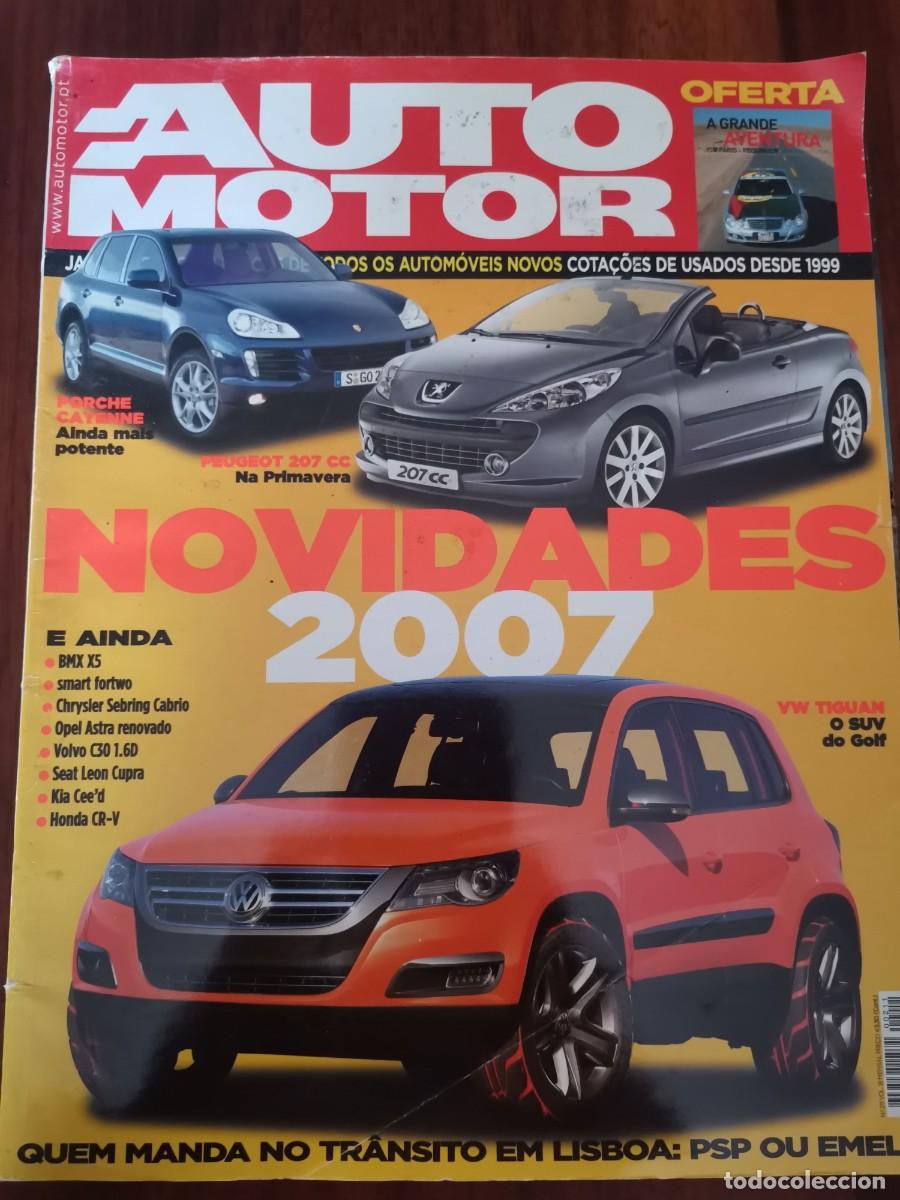 Coches: 2007 REVISTA AUTO MOTOR - NOVIDADES 2007 - BMW X5 - VOLVO C30 - SEAT LEON CUPRA - HONDA CRV