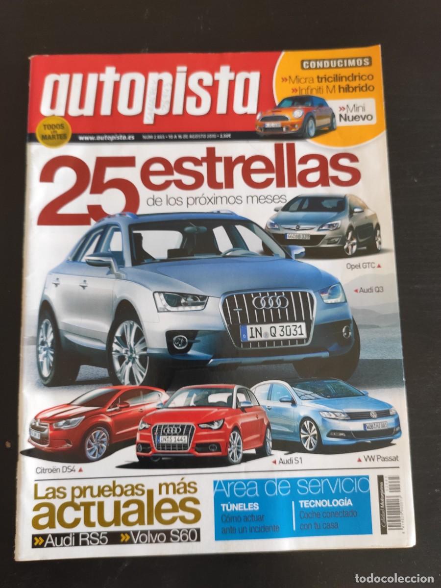 Autos: AUTOPISTA. N&ordm; 2.665. A&Ntilde;O 2010. PRUEBA: VOLVO S60 D3 GEARTRONIC. NISSAN MICRA 1.2 DIG. KIA CAD.. LEER