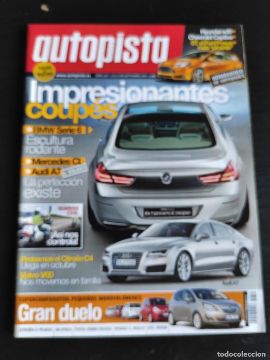 Autos: AUTOPISTA. N&ordm; 2.671. A&Ntilde;O 2010. BMW CONCEPT 6 SERIES. NOVEDADES DE PAR&Iacute;S. PREVIO F1 GP DE SING.. LEER