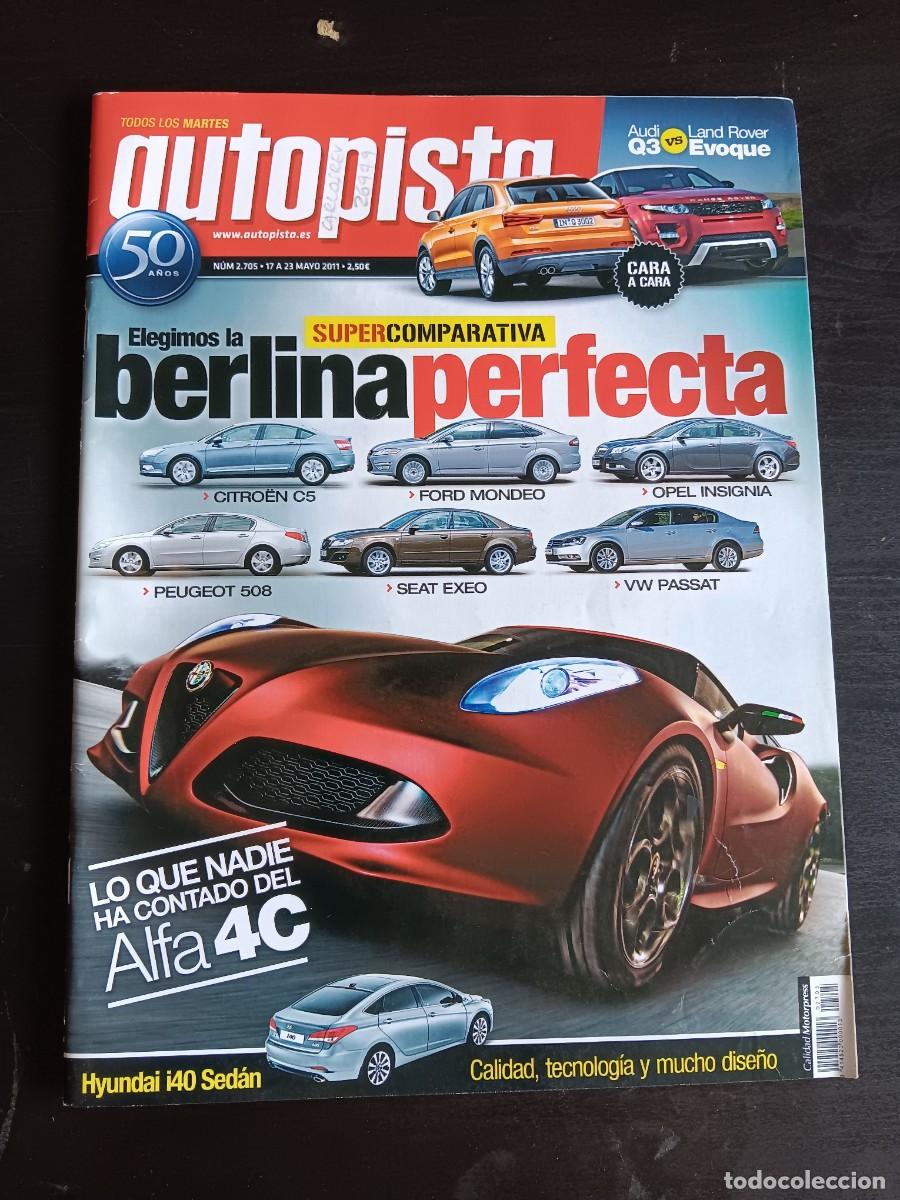Auto: AUTOPISTA. N&ordm; 2.705. A&Ntilde;O 2011. HONDA JAZZ H&Iacute;BRIDO. PREVIO GP DE F1 DE ESPA&Ntilde;A. ALFA 4C 2012. 5.. LEER