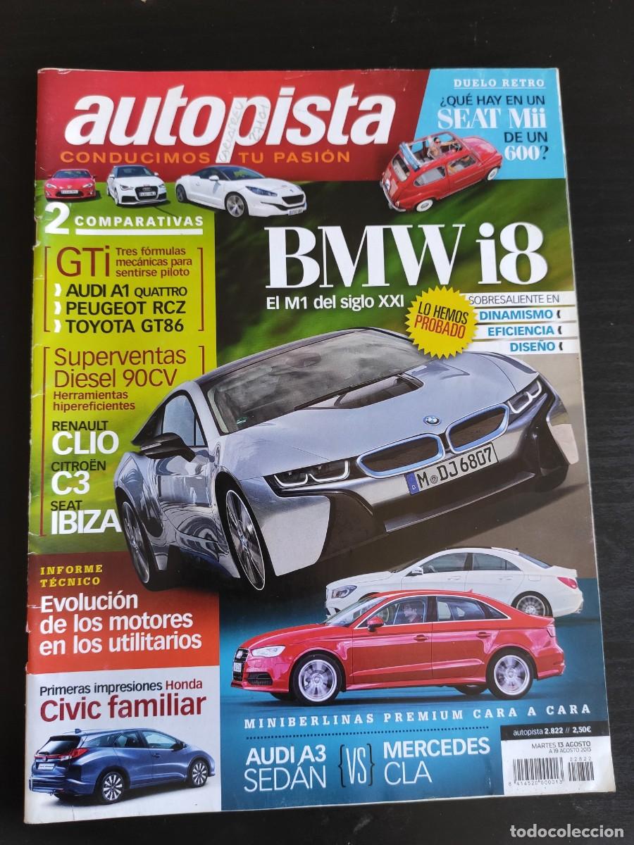 Auto: AUTOPISTA. N&ordm; 2.822. A&Ntilde;O 2013. SKODA OCTAVIA RS 220 CV. HONDA CIVIC TOURER. PROBAMOS EL A3 SE.. LEER