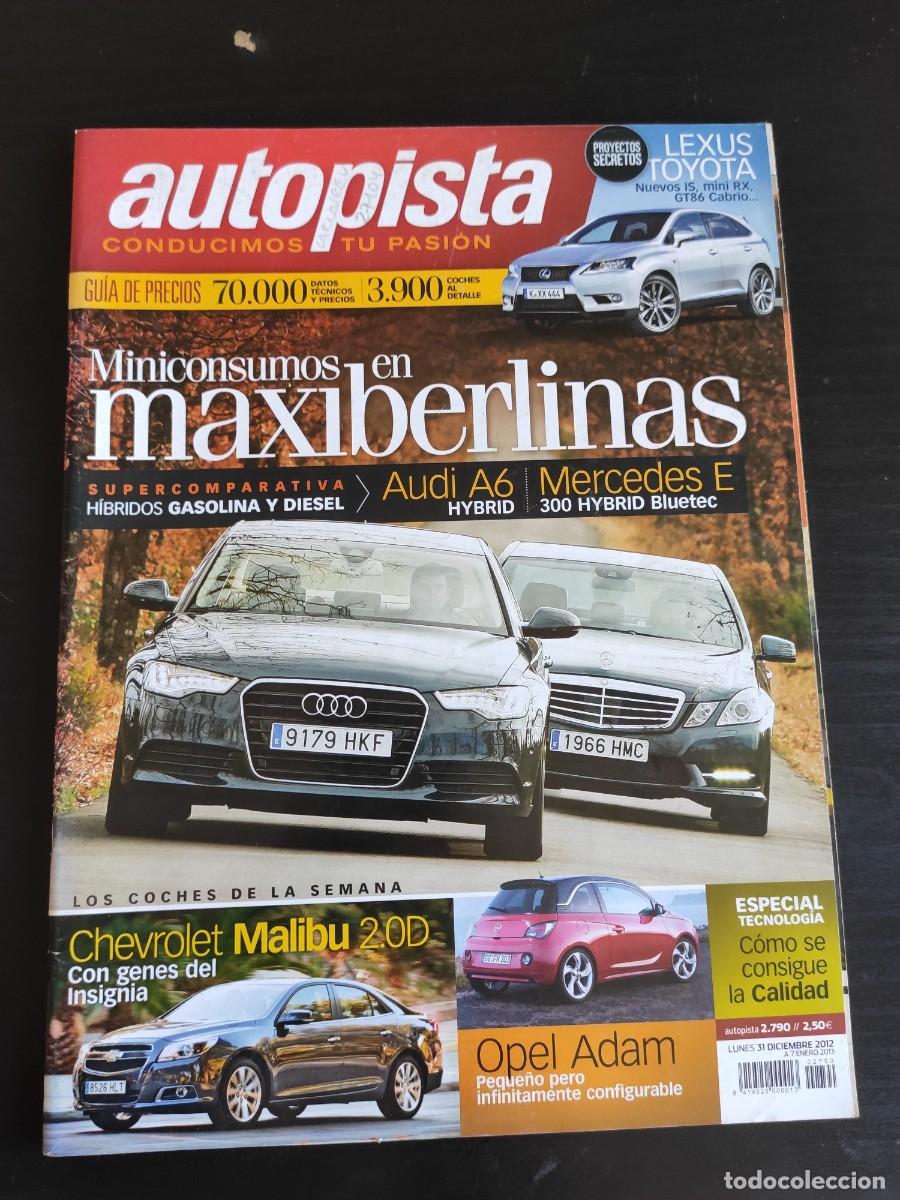 Autos: AUTOPISTA. N&ordm; 2.790. A&Ntilde;O 2012. McLAREN 12C GT3. LOS FUTUROS TOYOTA Y LEXUS. DAKAR: RUMBO A AM.. LEER