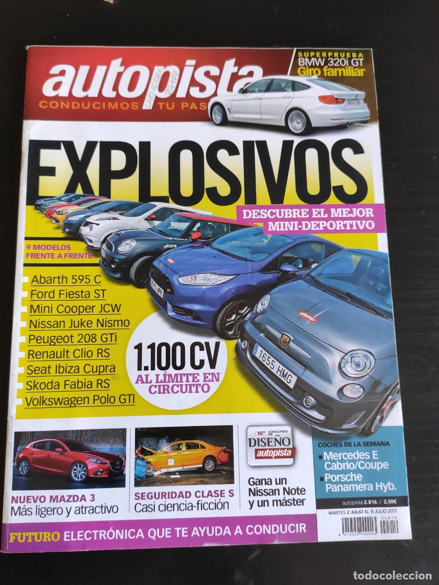 Autos: AUTOPISTA. N&ordm; 2.816. A&Ntilde;O 2013. PRUEBA: BMW SERIE 3 GT. GRAN PREMIO DE F1 DE GRAN BRETA&Ntilde;A. EL .. LEER