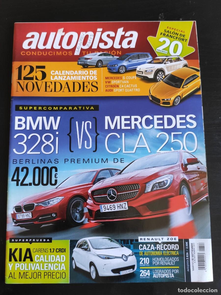 Autos: AUTOPISTA. N&ordm; 2.826. A&Ntilde;O 2013. PRUEBA: KIA CARENS 1.7 CRDi. GRAN PREMIO DE F1 EN ITALIA. LAMB.. LEER