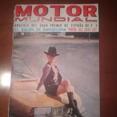Coches: MOTOR MUNDIAL MAYO 1972,NÚMERO 333,AUSTIN 110,SEAT127,R-12 FAMILIAR