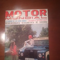 Coches: MOTOR MUNDIAL AGOSTO-SEPTIEMBRE 1972, NUMERO336,24HORAS MONTJUICH, SAN CUGAT-TIBIDABO