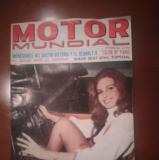 Coches: MOTOR MUNDIAL NOVIEMBRE 1972,NÚMERO 338,VW PORCHE 1973,PEUGEOT 104,SEAT 600-L ESPECIAL