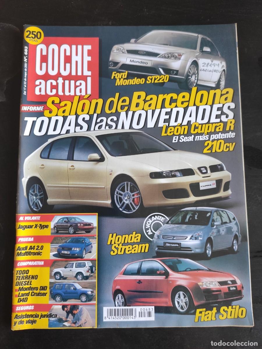 Coches: COCHE ACTUAL. N&ordm; 683. A&Ntilde;O 2001. PRUEBA: JAGUAR X-TYPE. AUDI A4 20V 2.0 MULTITRONIC. SAL&Oacute;N DE .. LEER