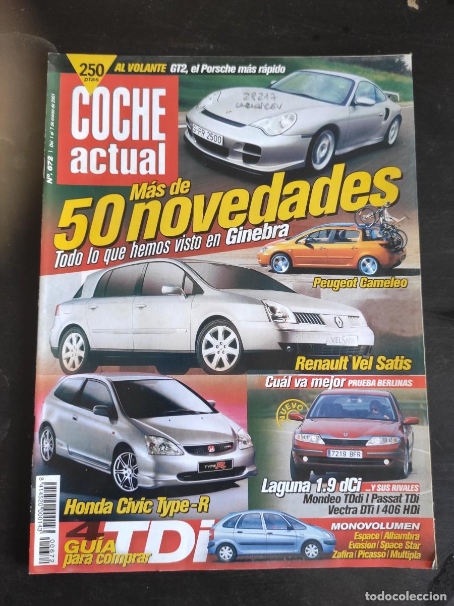 Auto: COCHE ACTUAL. N&ordm; 672. A&Ntilde;O 2001. PRUEBA: MERCEDES C 180 ELEGANCE. RENAULT LAGUNA 1.9 dCi PRIVI.. LEER