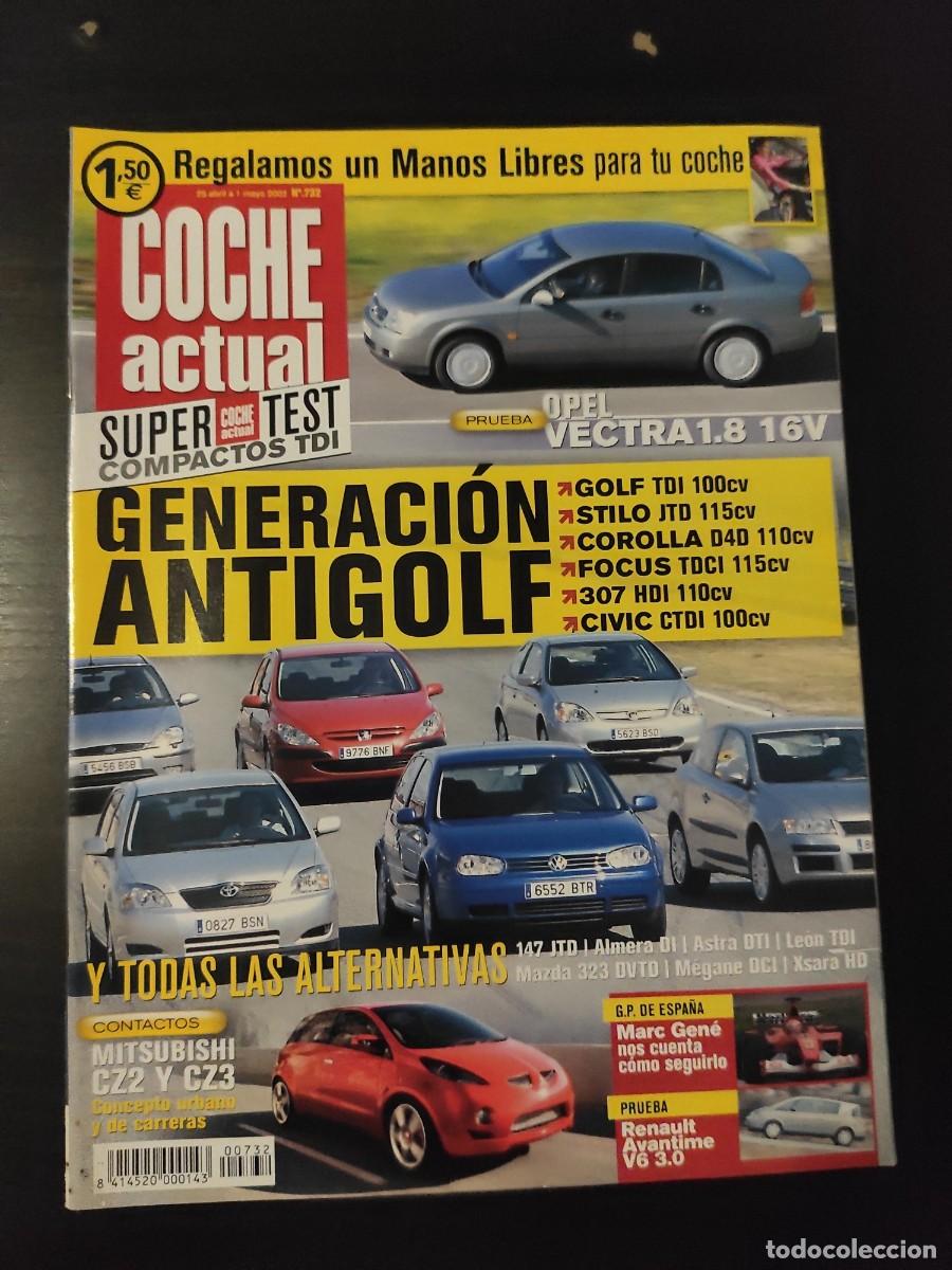 Cars: COCHE ACTUAL. N&ordm; 732. A&Ntilde;O 2002. PRUEBA: OPEL VECTRA 1.8 16V CLUB. MERCEDES A 190 L 125 CV. TU.. LEER