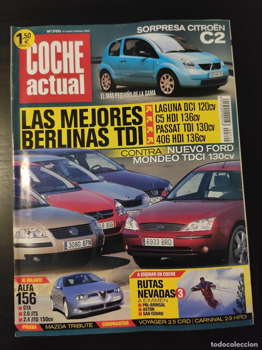 Cars: COCHE ACTUAL. N&ordm; 720. A&Ntilde;O 2002. ALFA ROMEO 156. GALLOPER S&Uacute;PER SPEED 2.5 TURBO DI&Eacute;SEL. TURISM.. LEER