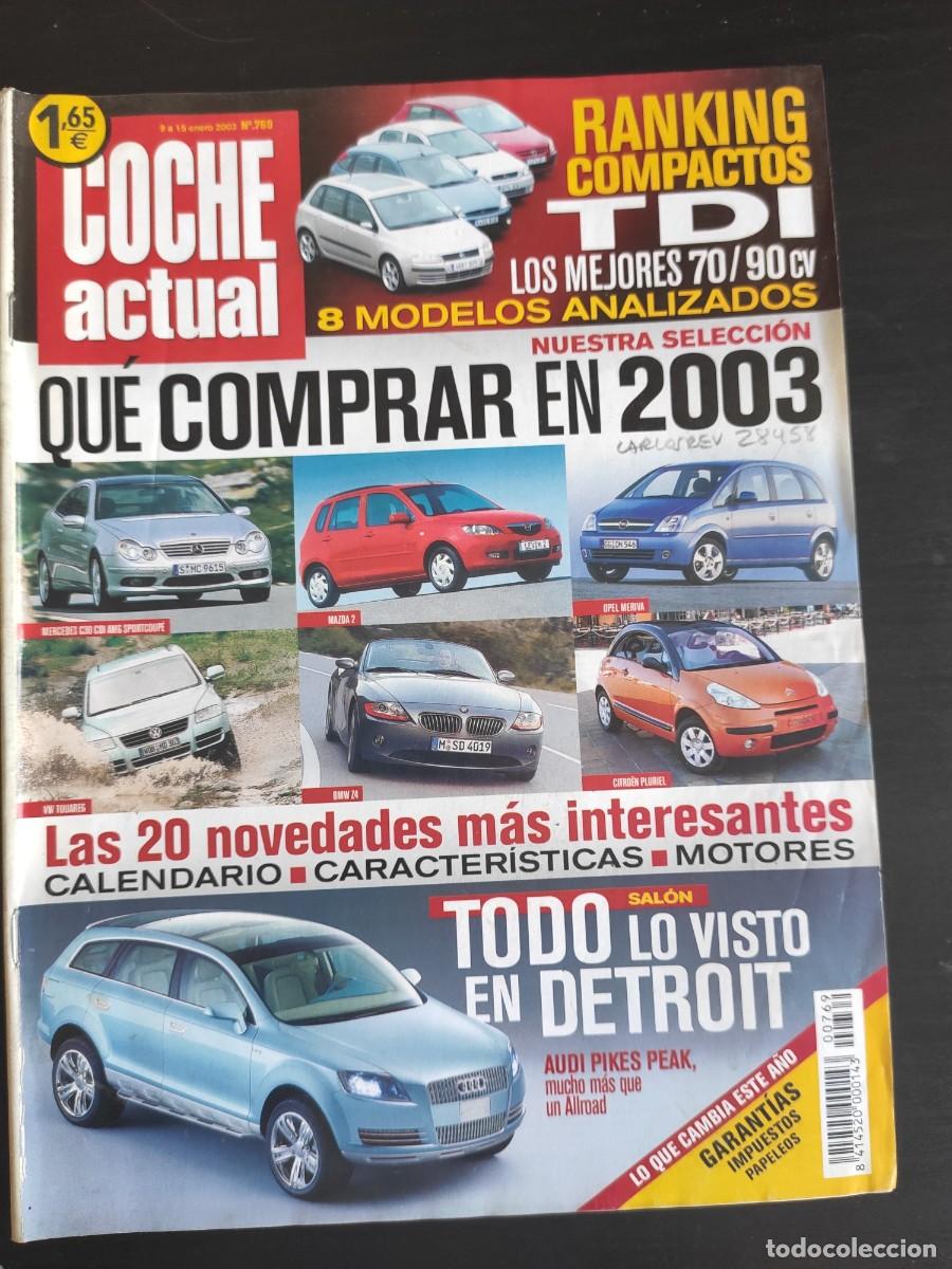 Cars: COCHE ACTUAL. N&ordm; 769. A&Ntilde;O 2003. PRUEBA: TOYOTA LAND CRUISER 120 3.0 D4-D VX. BMW 318 ti COMPA.. LEER