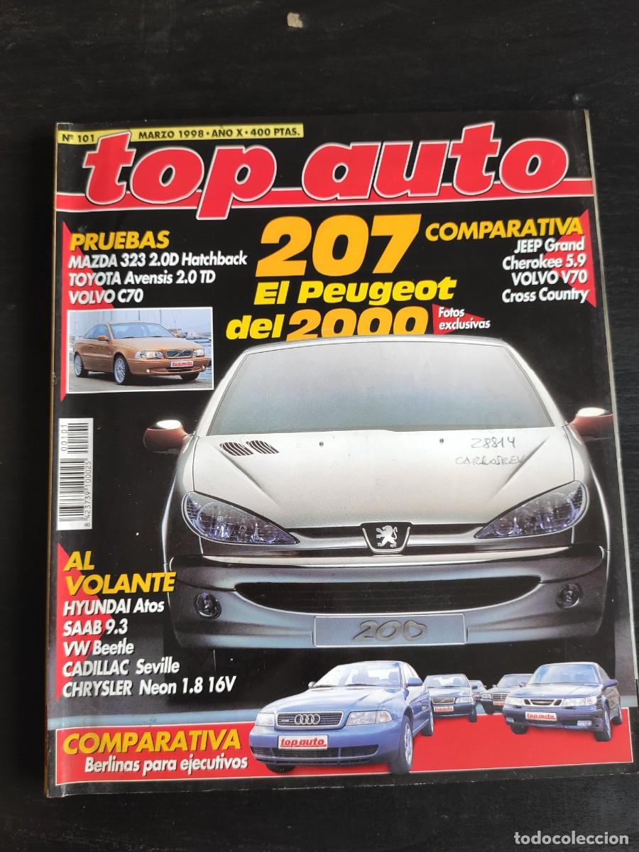 Auto: TOP AUTO. N&ordm; 101. A&Ntilde;O 1998. PRUEBA: MAZDA 323 2.0 D HATCHBACK. TOYOTA AVENSIS 2.0 TD. HYUNDAI.. LEER