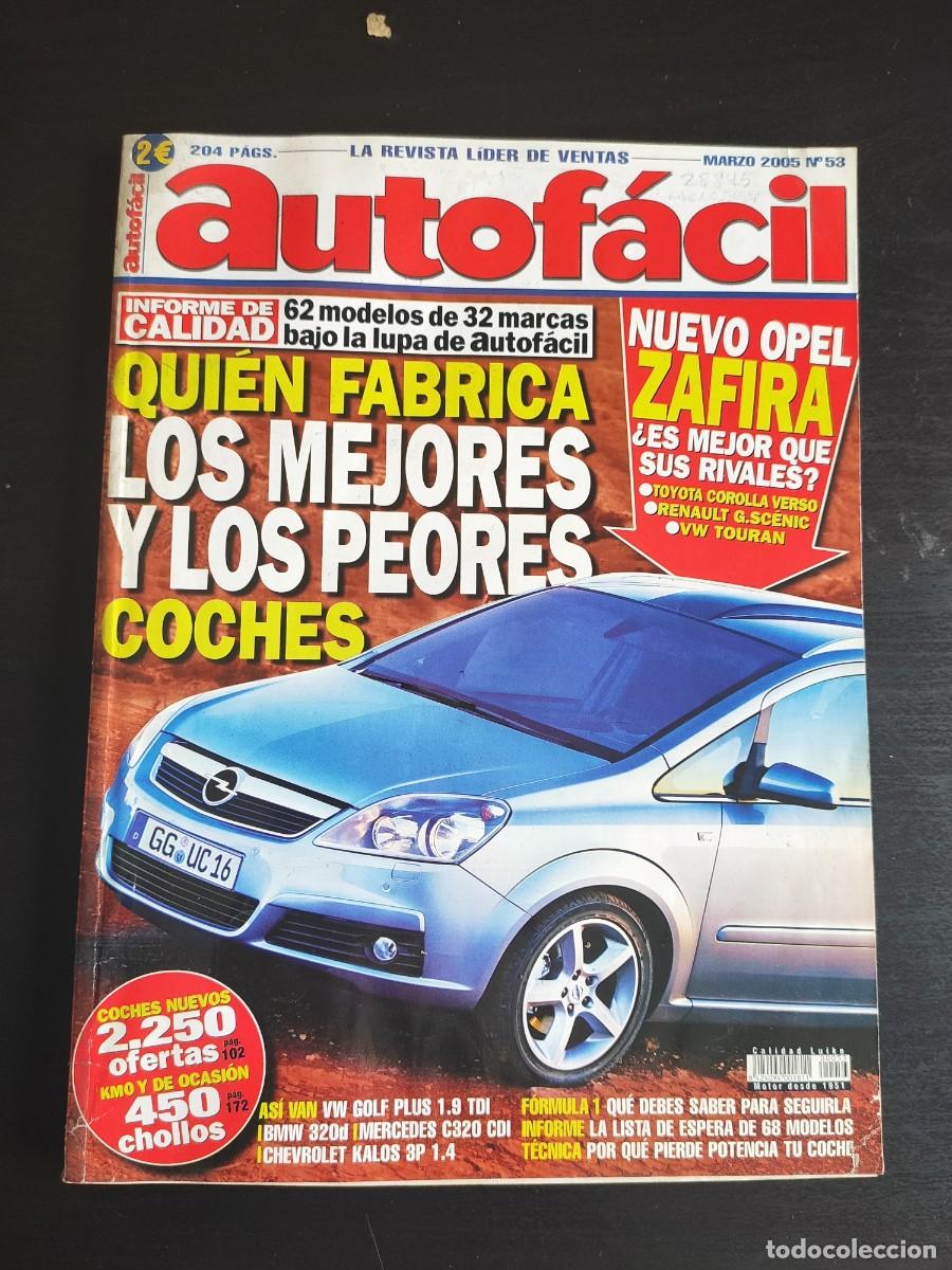 Auto: AUTOF&Aacute;CIL. N&ordm; 53. A&Ntilde;O 2005. PRUEBA: NISSAN 350 Z ROADSTER. MERCEDES C 320 CDi. AUDI A6 AVANT .. LEER