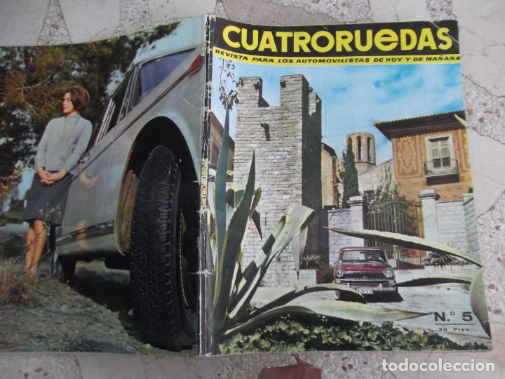 Auto: cuatroruedas a&ntilde;o I, 1964 n&ordm; 5, renault -4 l, ratas del desierto, henry ford