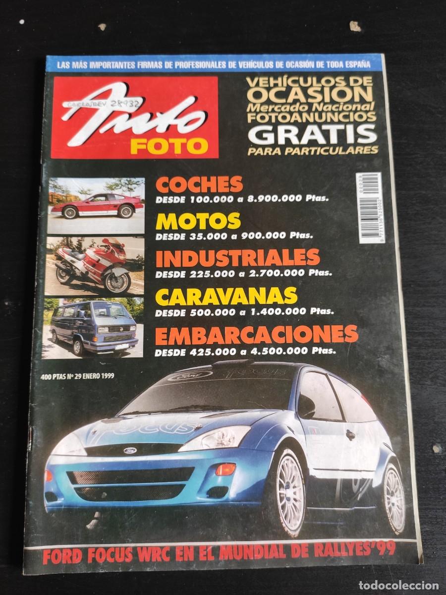 Coches: AUTO FOTO. N&ordm; 29. A&Ntilde;O 1999. JAGUAR V-12 SOVEREIGN. MERCEDES BENZ 300 D RANCHERA. JEEP CJ-7 LA.. LEER