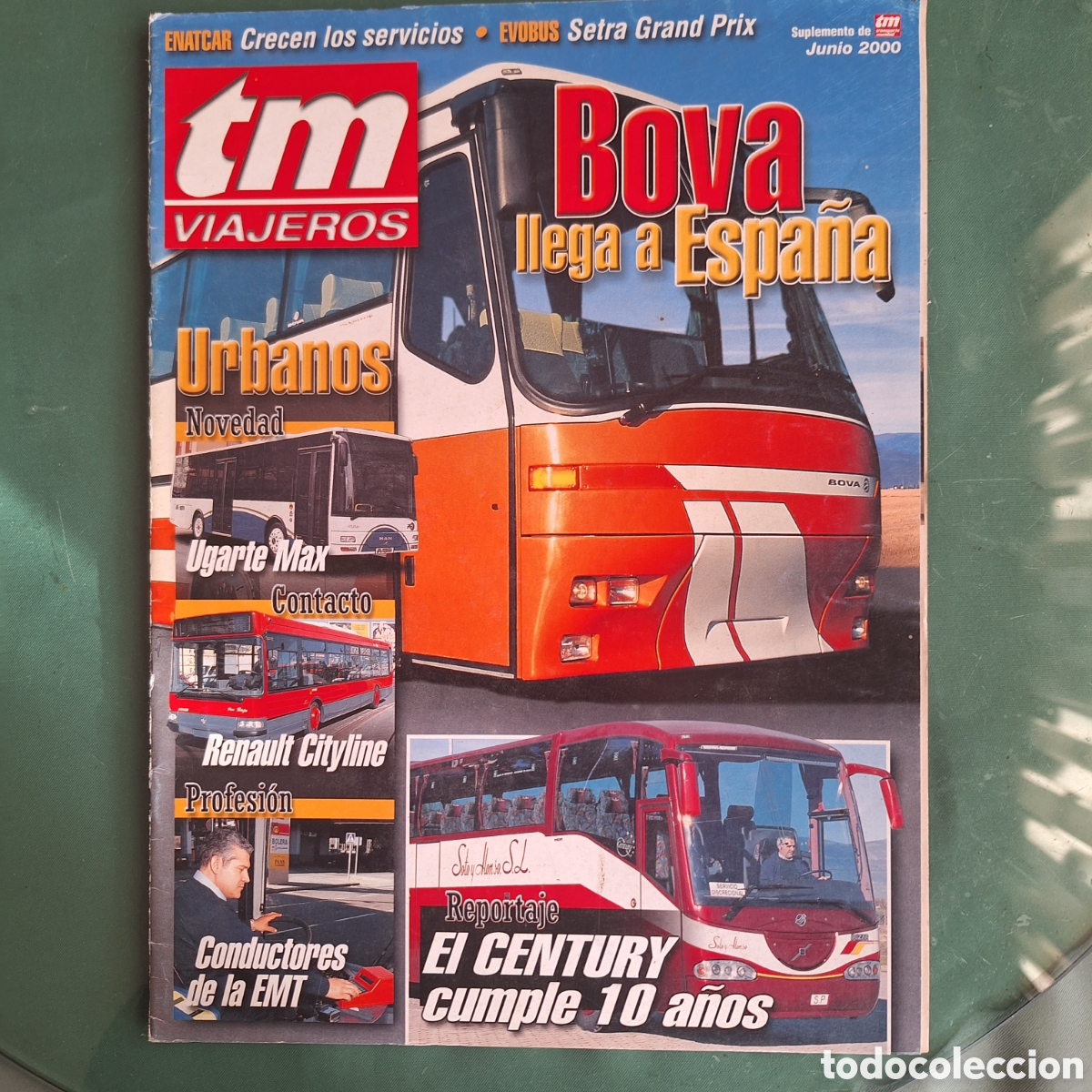 Coches: Revista viajeros de junio 2000 autobus - Foto 1