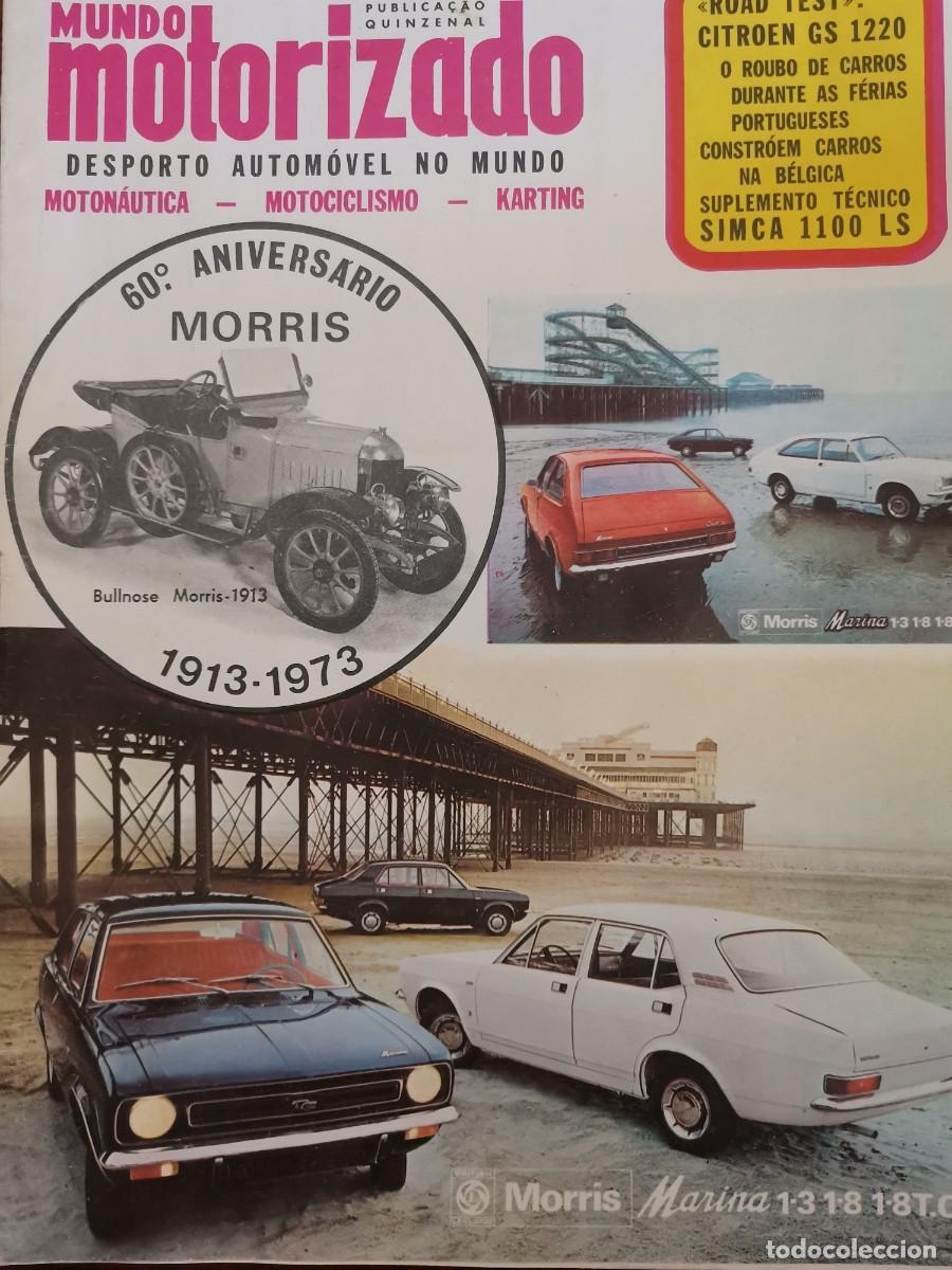 Coches: 1973 N&ordm;378 REVISTA MUNDO MOTORIZADO - CITROEN GS 1220 - CORRIDAS AUT&Oacute;DROMO DO ESTORIL