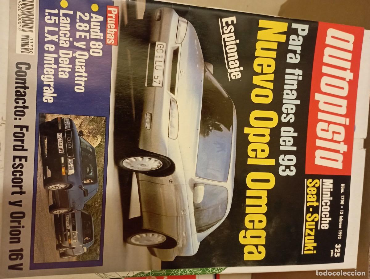 Coches: Revista autopista a&ntilde;o 1992 - Foto 1