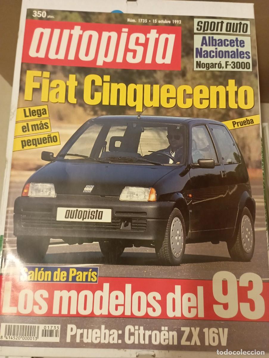 Coches: Revista autopista a&ntilde;o 1992 - Foto 1